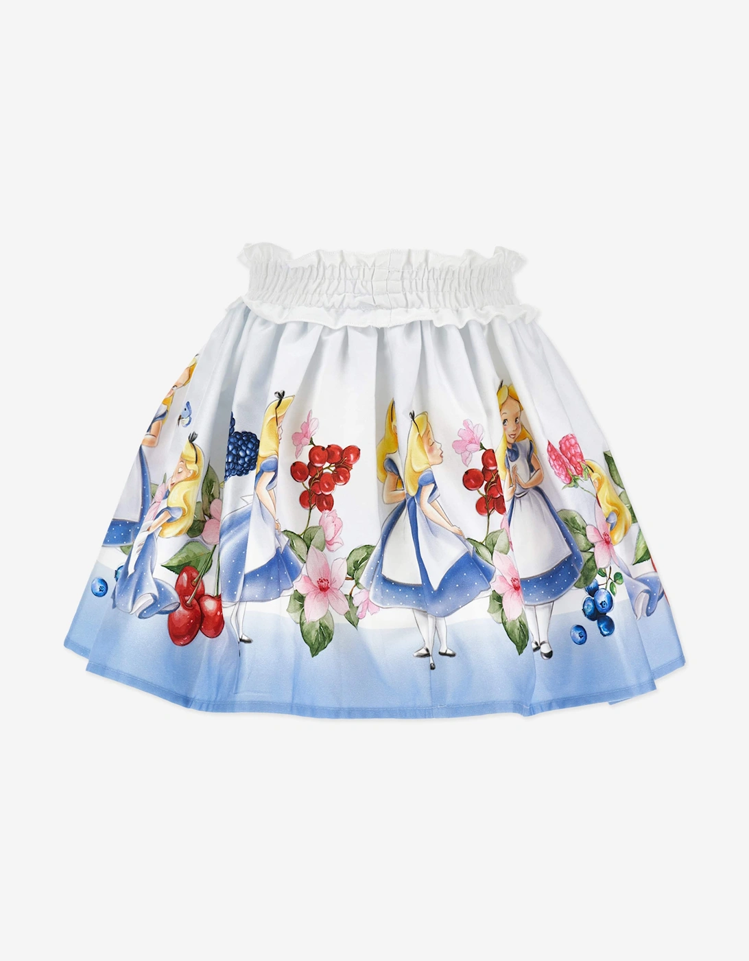 Girls Alice In Wonderland Skirt in Blue