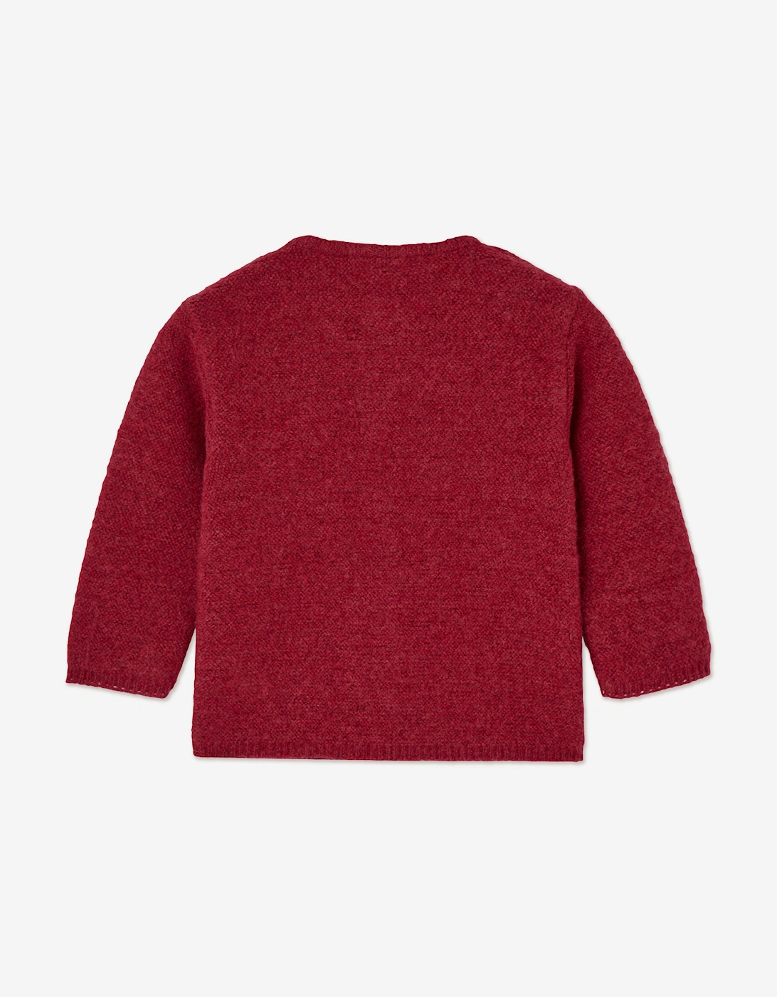 Baby Knitted Cardigan in Red
