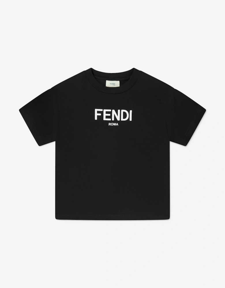 Kids Logo T-Shirt in Black