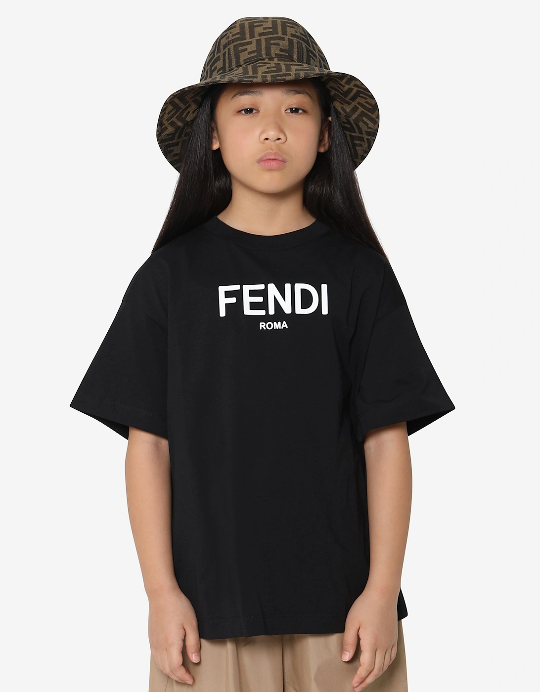 Kids Logo T-Shirt in Black