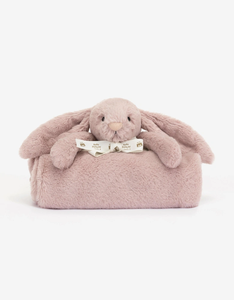 Bashful Luxe Rosa Bunny Blanket in Purple (70 CM)