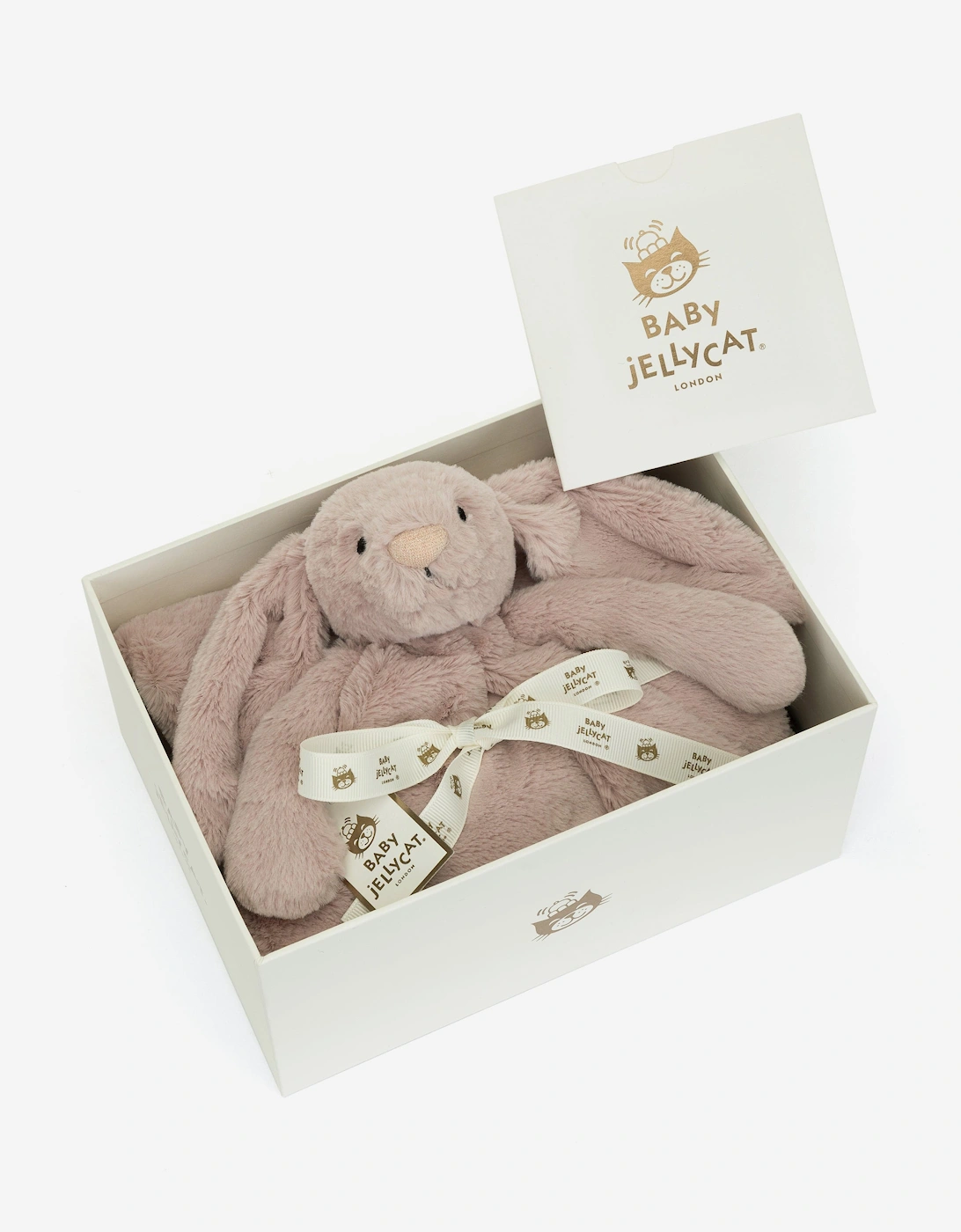 Bashful Luxe Rosa Bunny Blanket in Purple (70 CM)