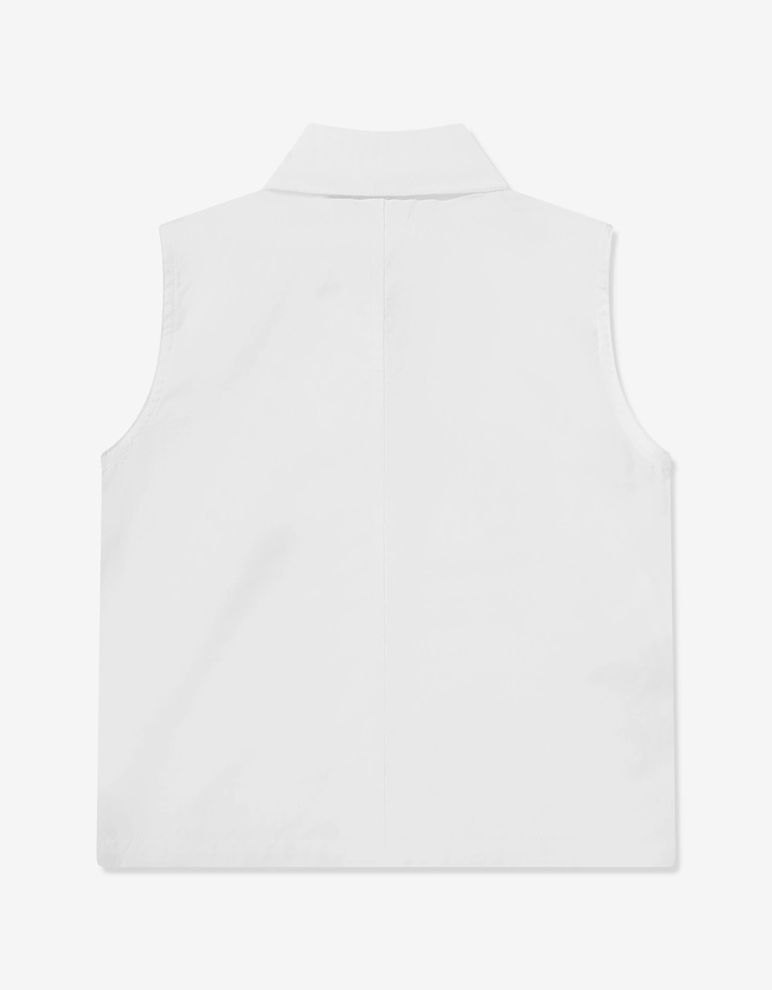 Girls Simona Sleeveless Shirt in White