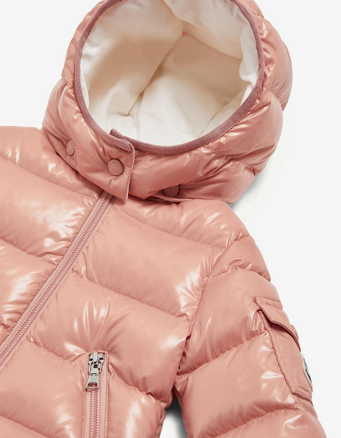 Baby Girls Down Padded Bady Jacket in Pink