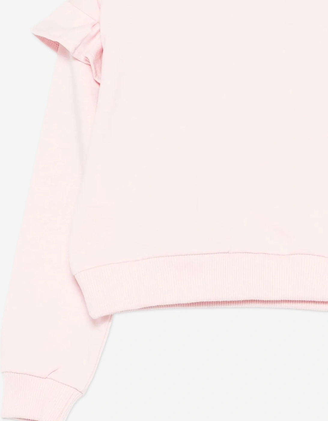 Girls Teddy Bear Logo Sweatshirt in Pink