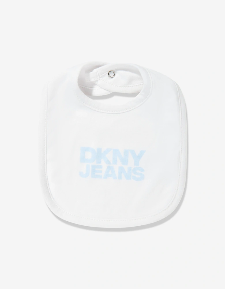 Baby Boys Bib and Socks Set in Blue