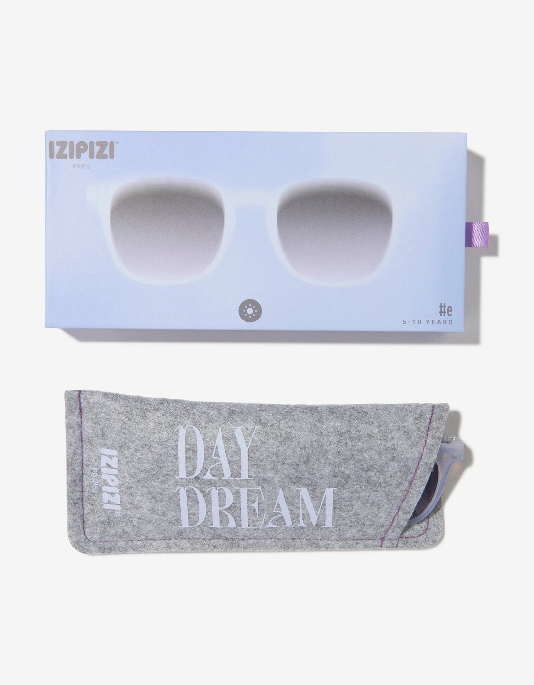Girls Iconic Trapeze Sunglasses in Purple