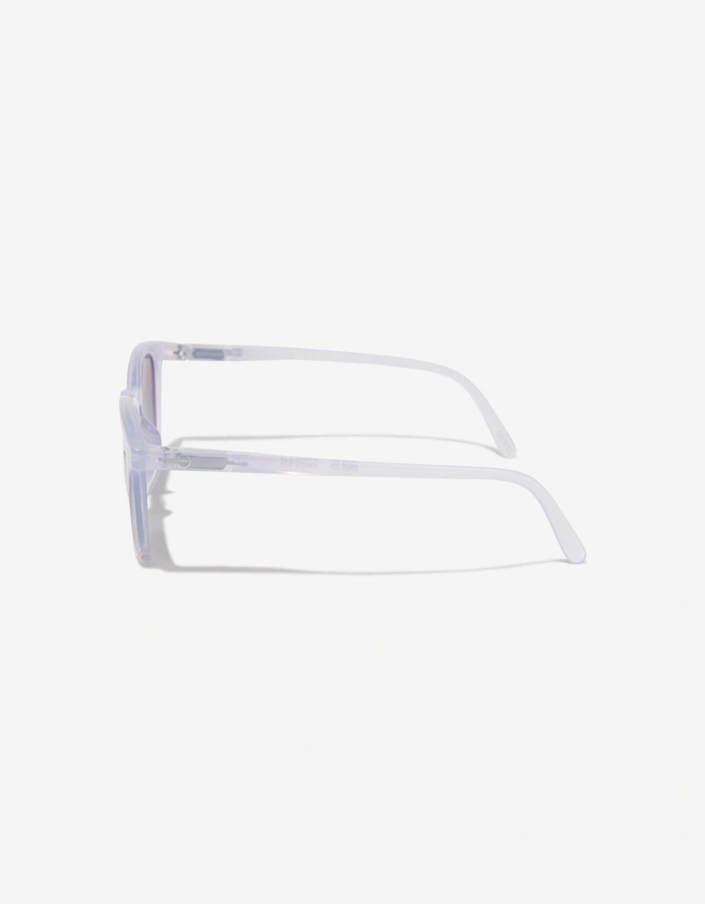 Girls Iconic Trapeze Sunglasses in Purple
