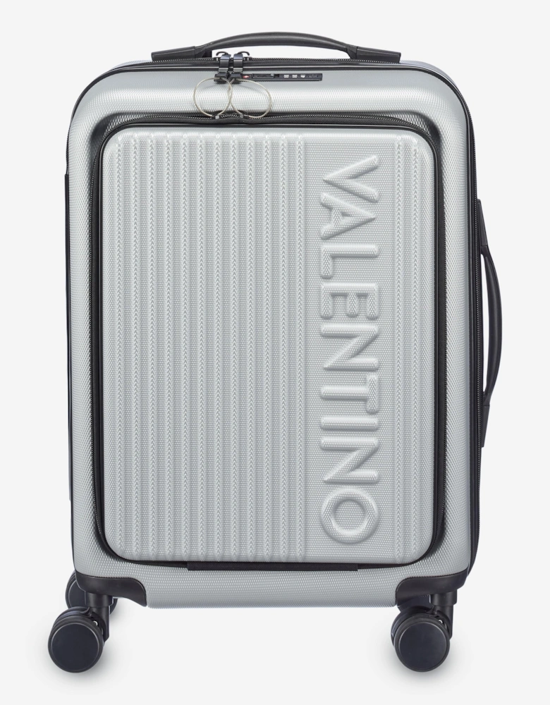 Explorer Suitcase in Silver (55cm)