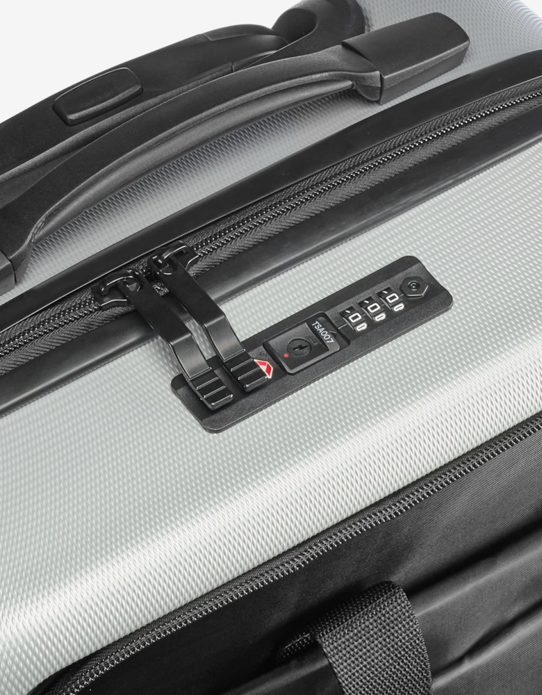 Explorer Suitcase in Silver (55cm)