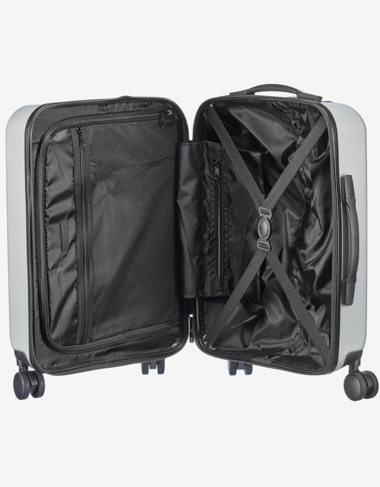Explorer Suitcase in Silver (55cm)