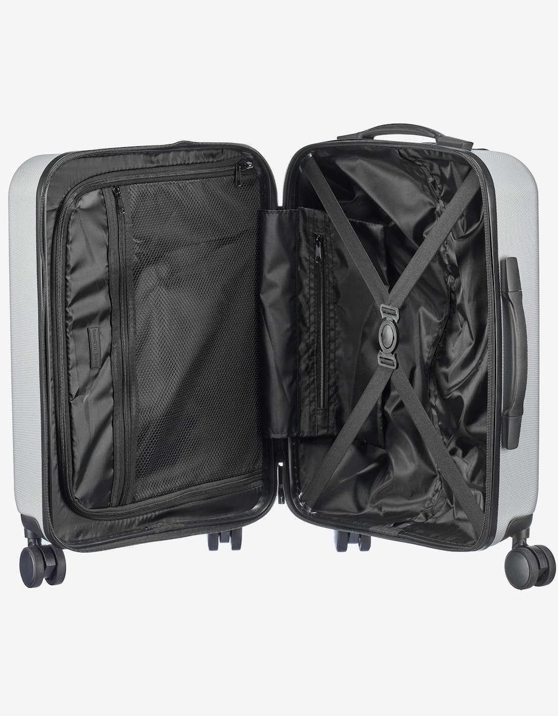 Explorer Suitcase in Silver (55cm)