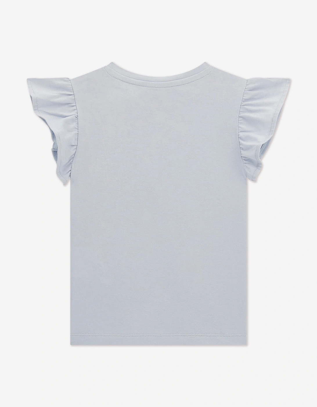 Girls Bag Print T-Shirt in Blue