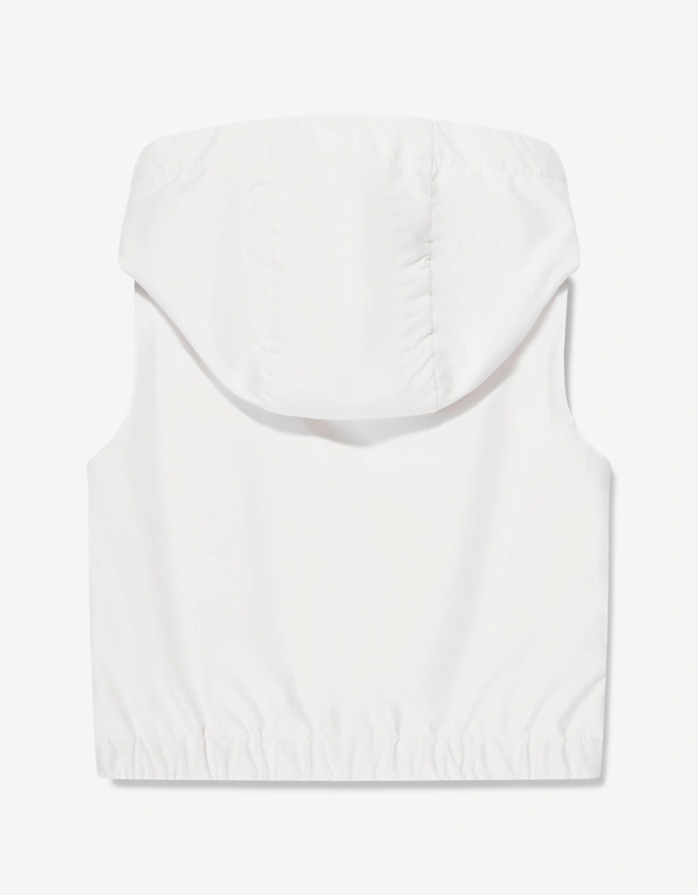 Enfant Baby Essien Gilet in White