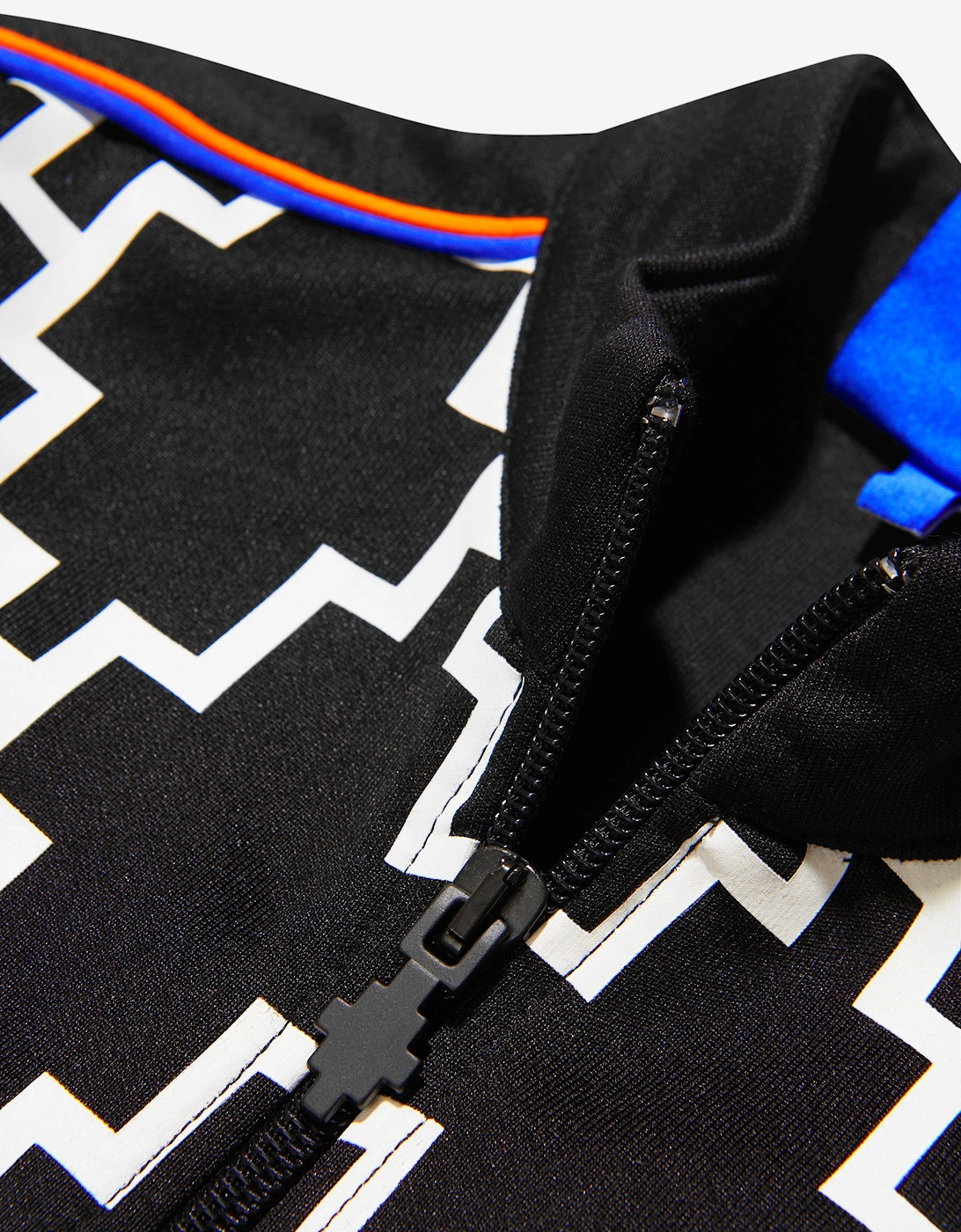 Boys Cross Piping Track Zip Up Top