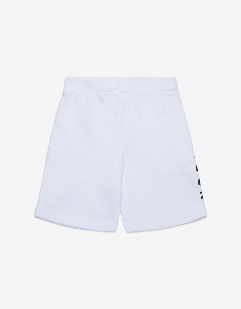 Kids Icon Shorts in White