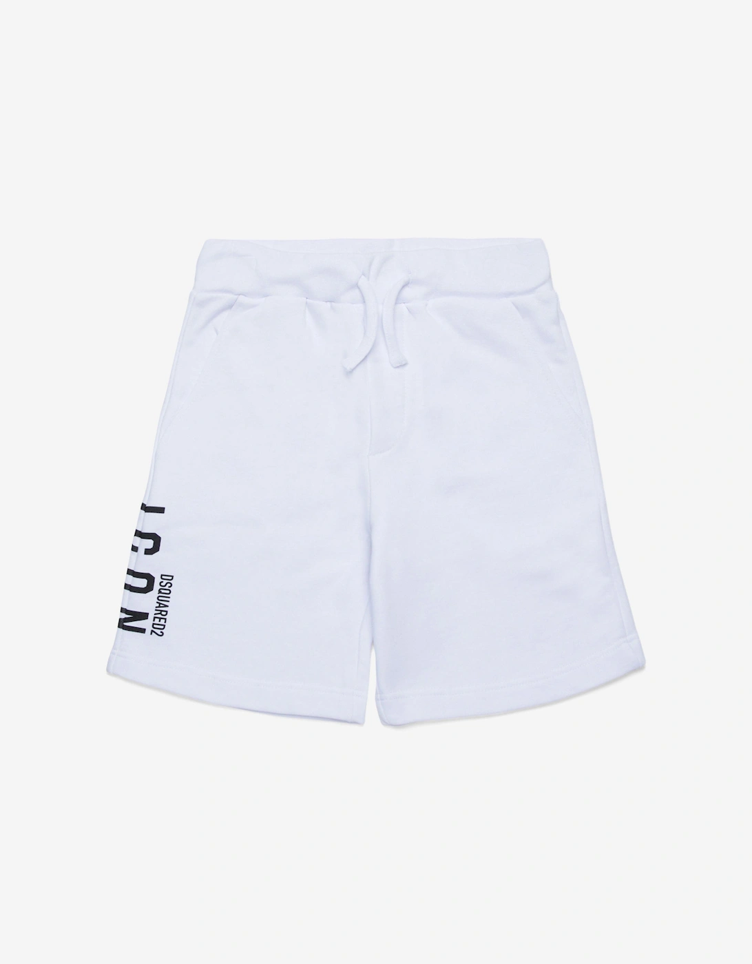 Kids Icon Shorts in White, 5 of 4