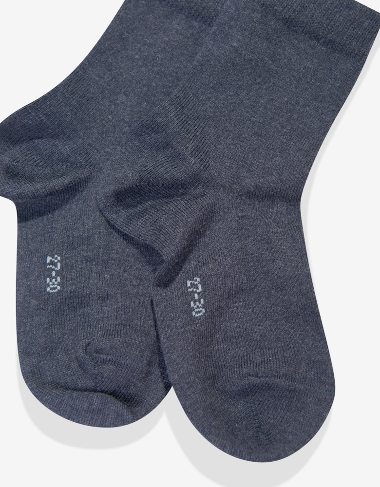 Kids Family Socks in Blue
