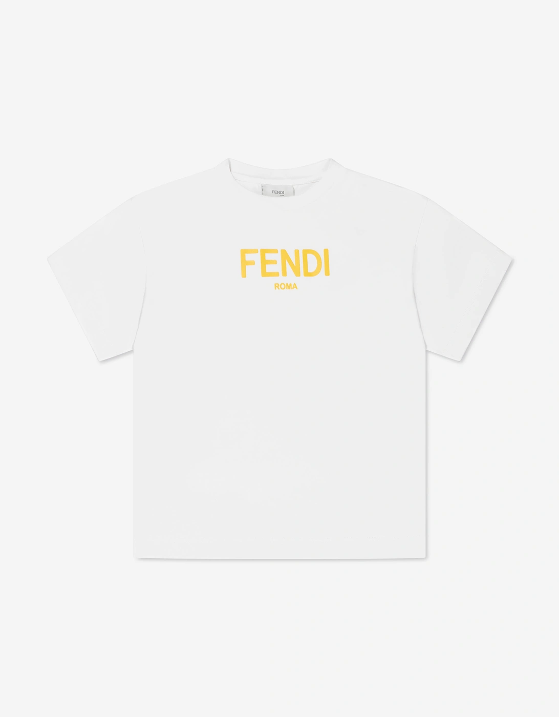 Kids Logo T-Shirt in White, 6 of 5
