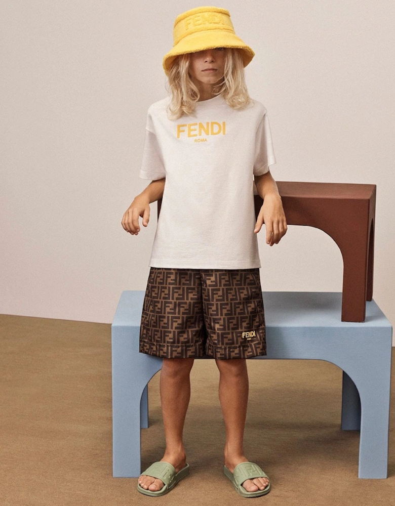 Kids Logo T-Shirt in White