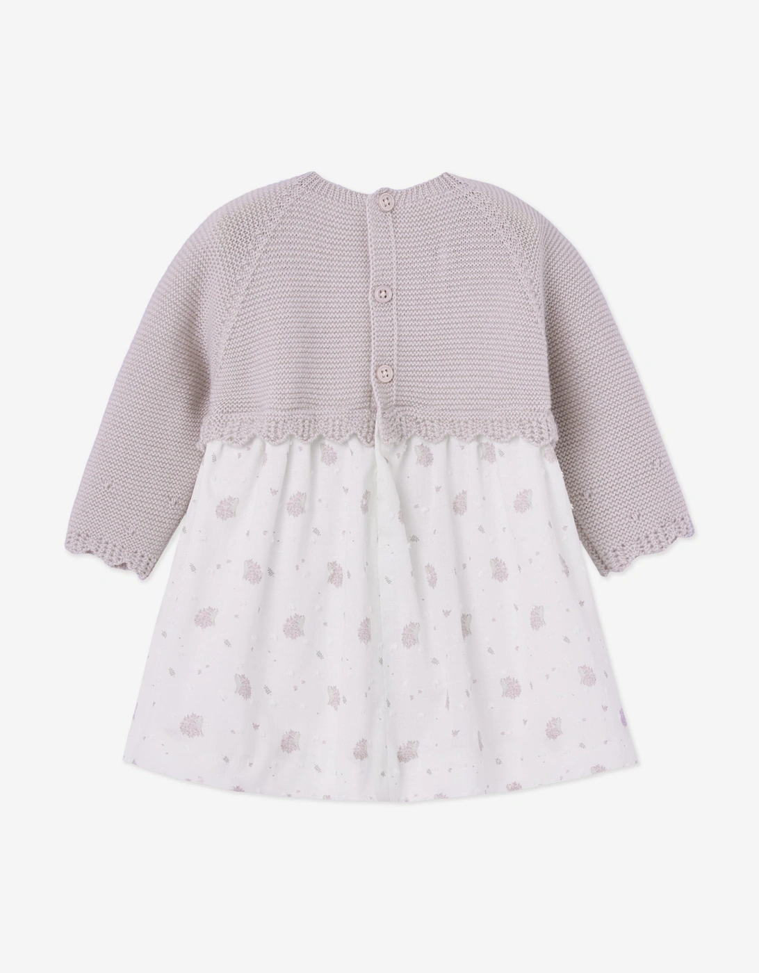 Baby Girls Knitted Dress in Purple