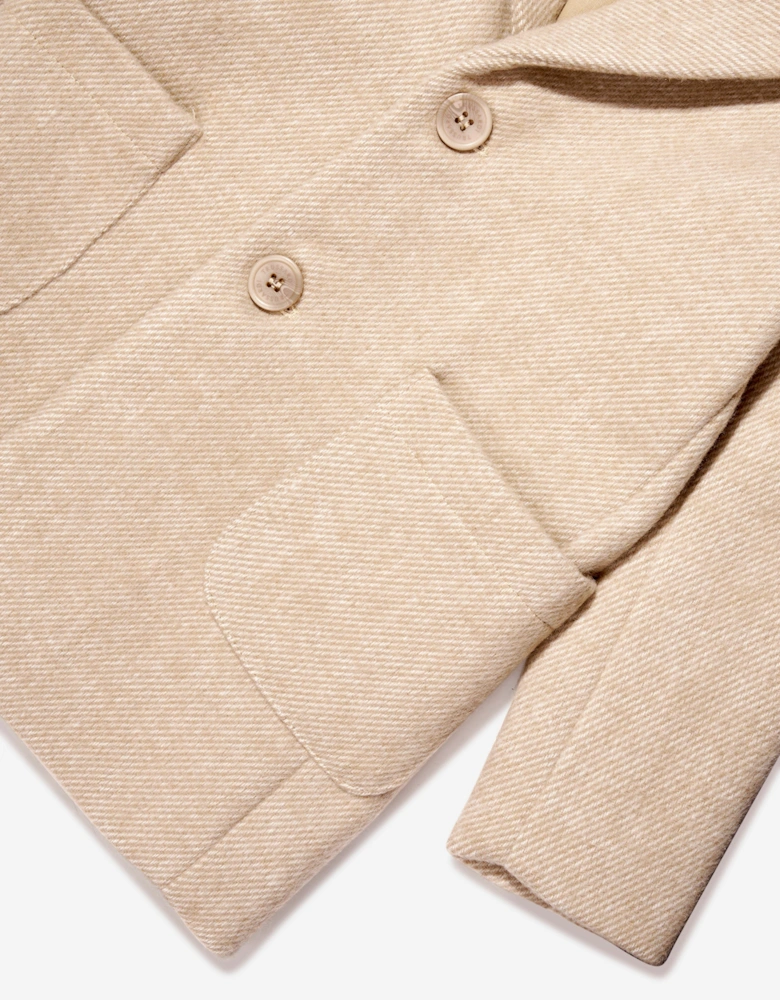 Boys Imaril Long Coat in Beige