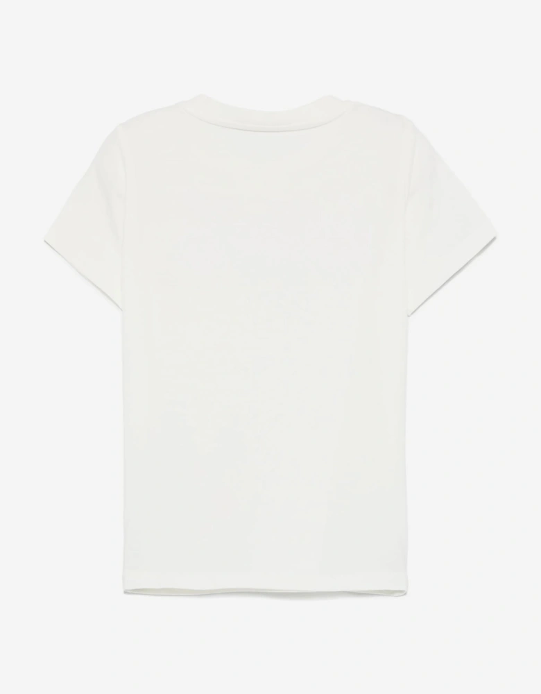 Baby Girls Logo T-Shirt in Ivory