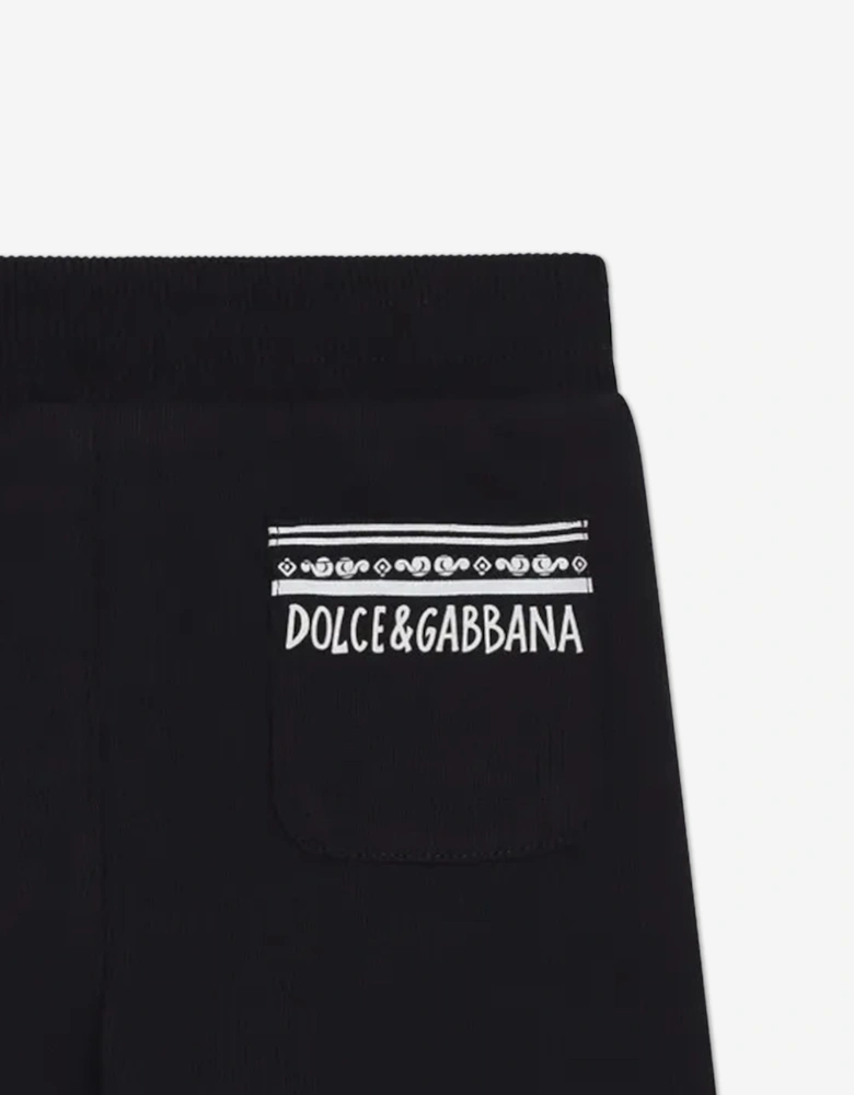 Baby Boys Logo Shorts in Navy