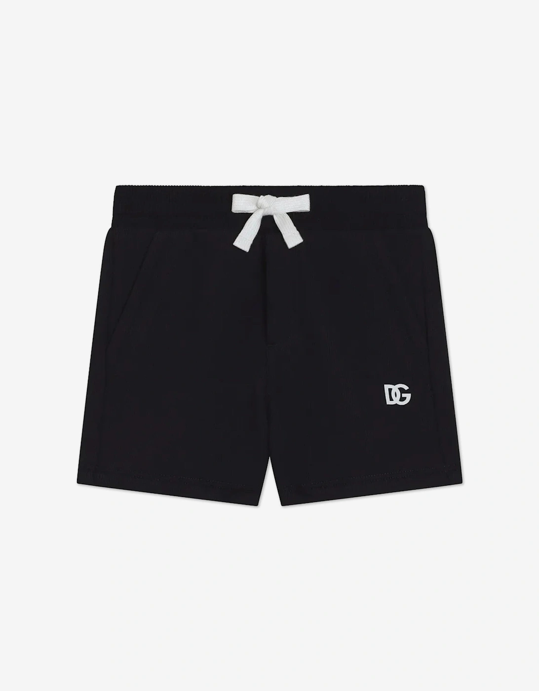 Baby Boys Logo Shorts in Navy, 5 of 4