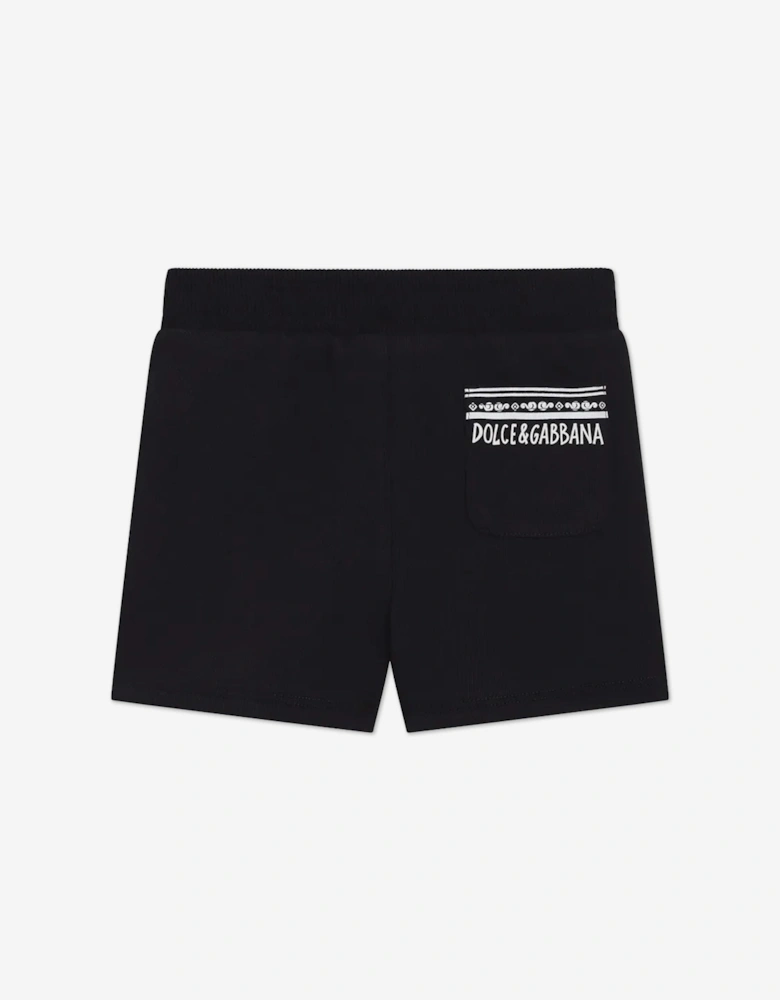 Baby Boys Logo Shorts in Navy