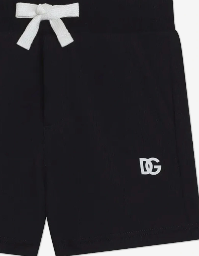 Baby Boys Logo Shorts in Navy