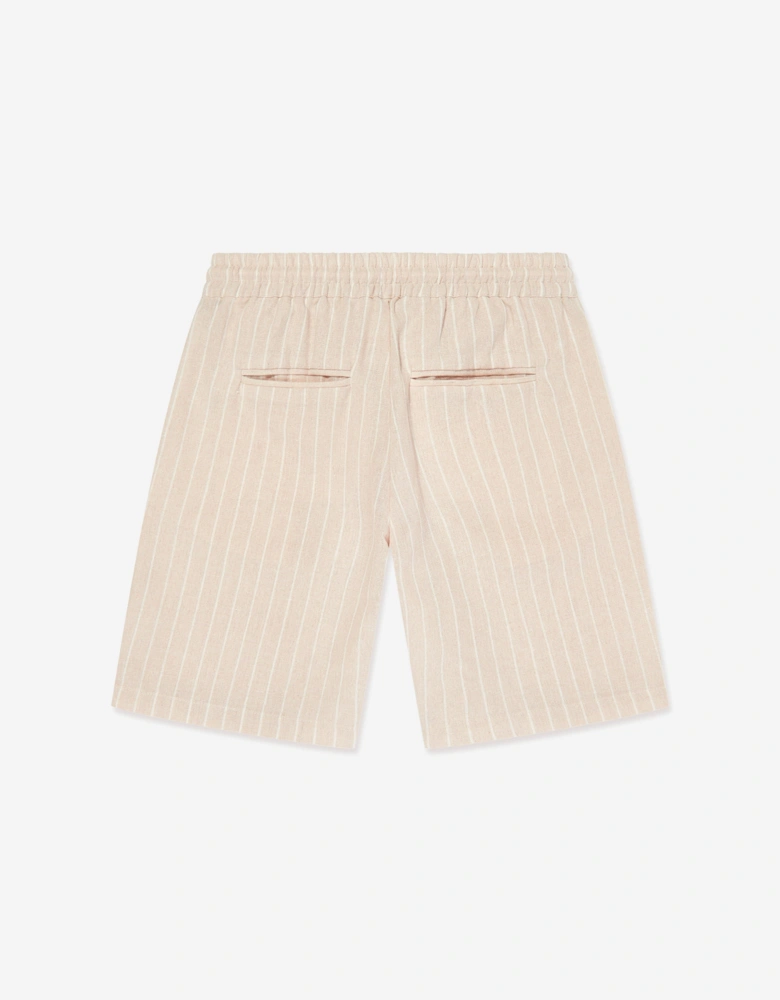 Boys Vaplit Bermuda Shorts in Beige