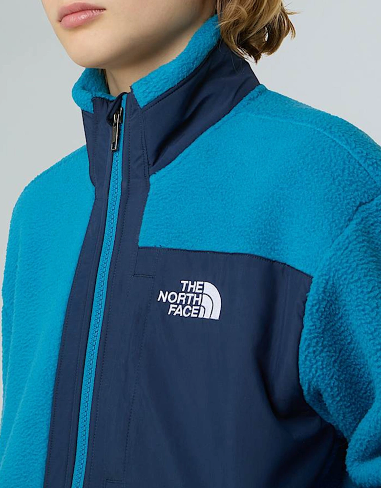 Boys Yumiori Full Zip Jacket in Blue