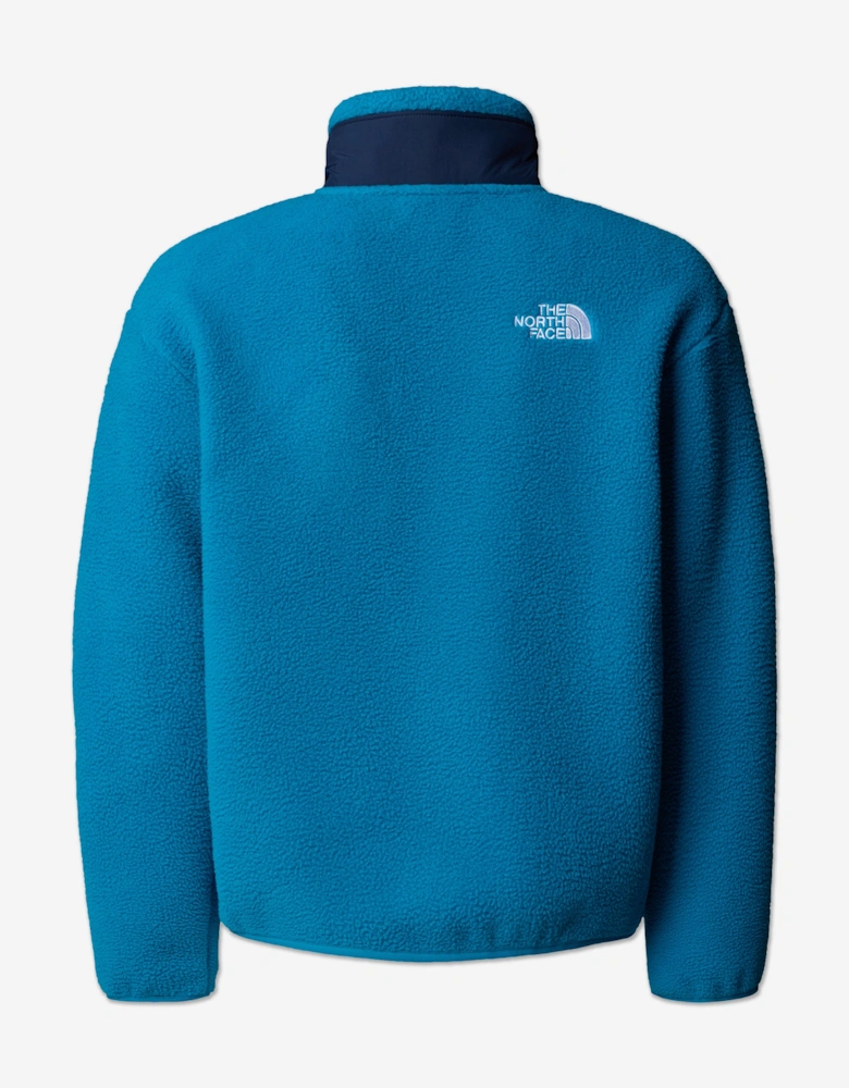 Boys Yumiori Full Zip Jacket in Blue