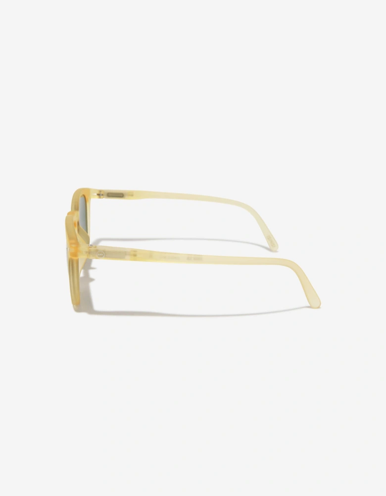Kids Iconic Trapeze Sunglasses in Yellow