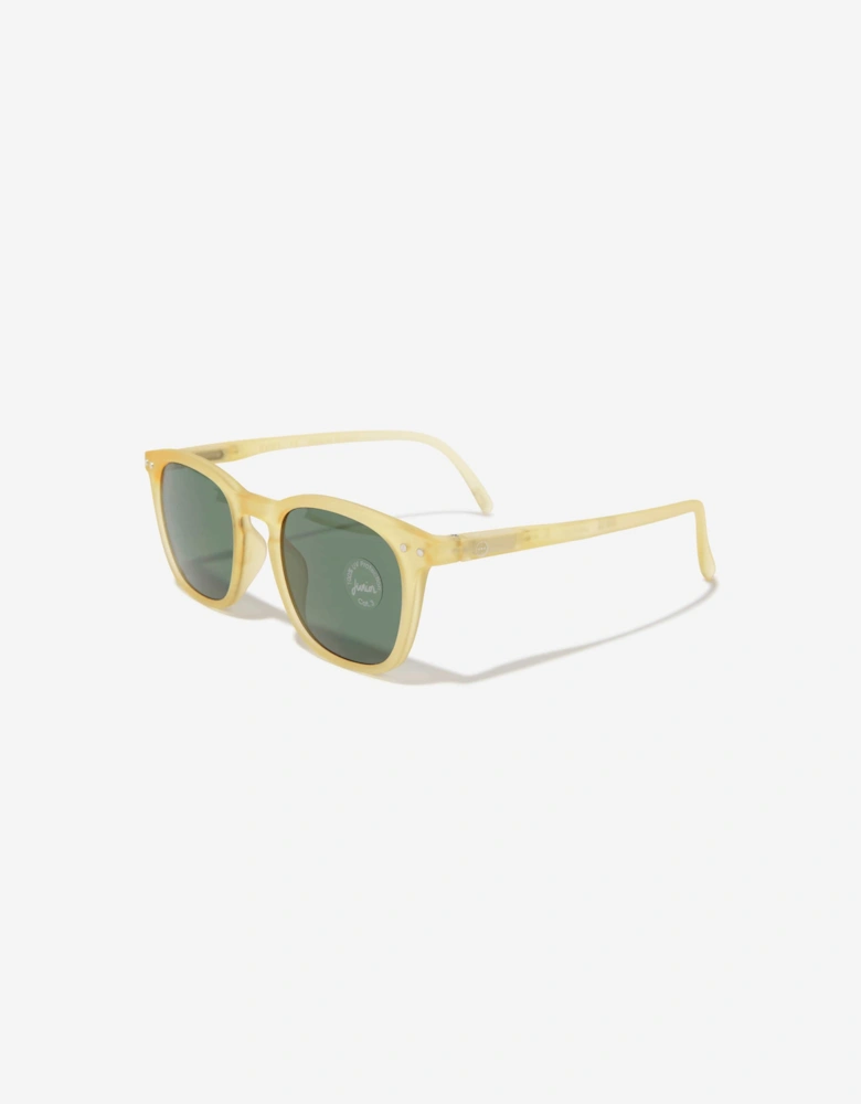 Kids Iconic Trapeze Sunglasses in Yellow