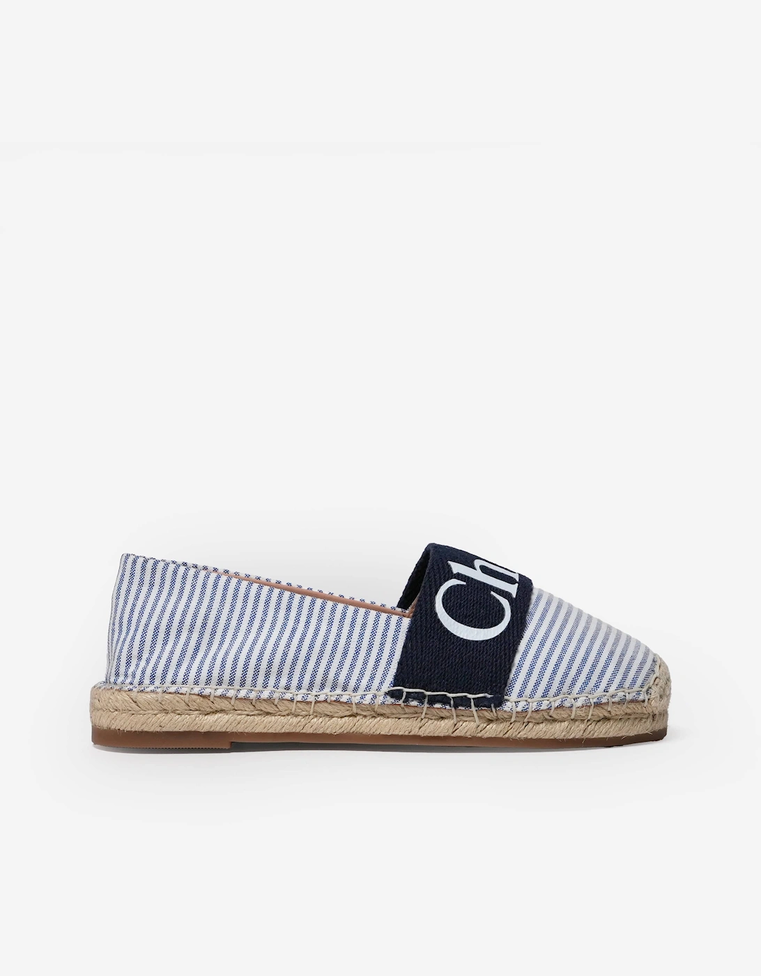 Girls Logo Espadrilles in Blue, 6 of 5