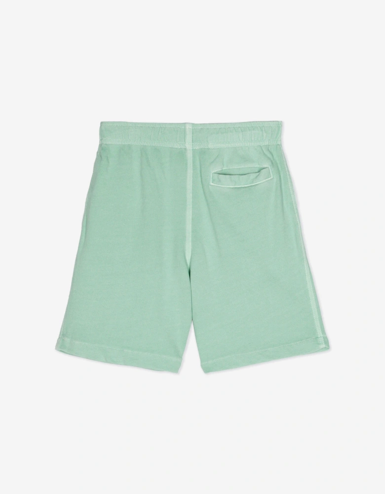 Boys Polo Logo Shorts in Green
