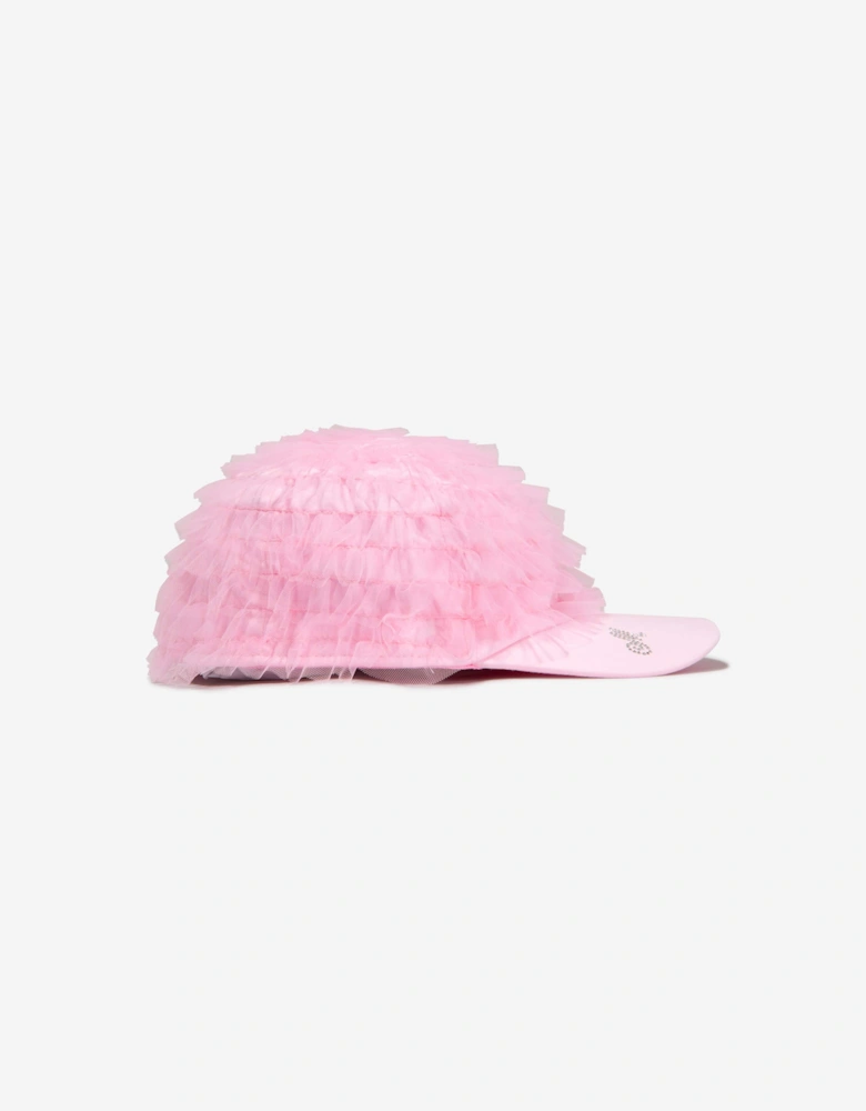 Girls Tulle Logo Cap