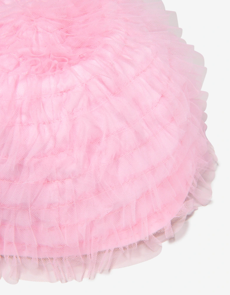 Girls Tulle Logo Cap