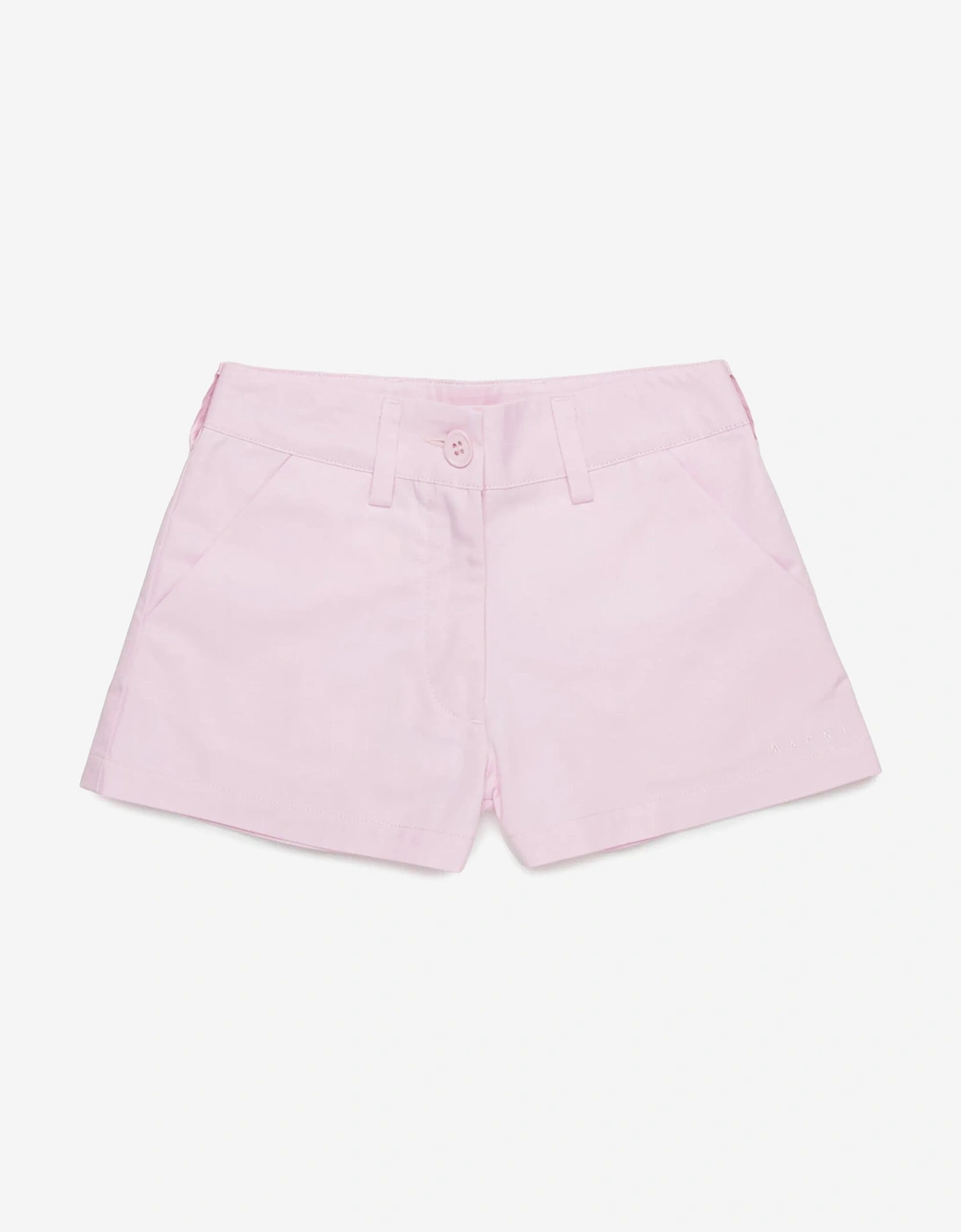Girls Gabardine Shorts in Pink, 5 of 4