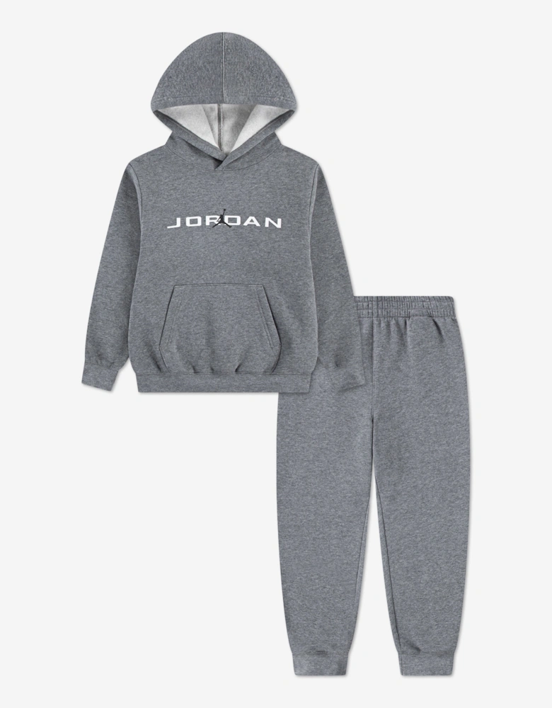 Boys MJ Stretch HBR Tracksuit in Grey
