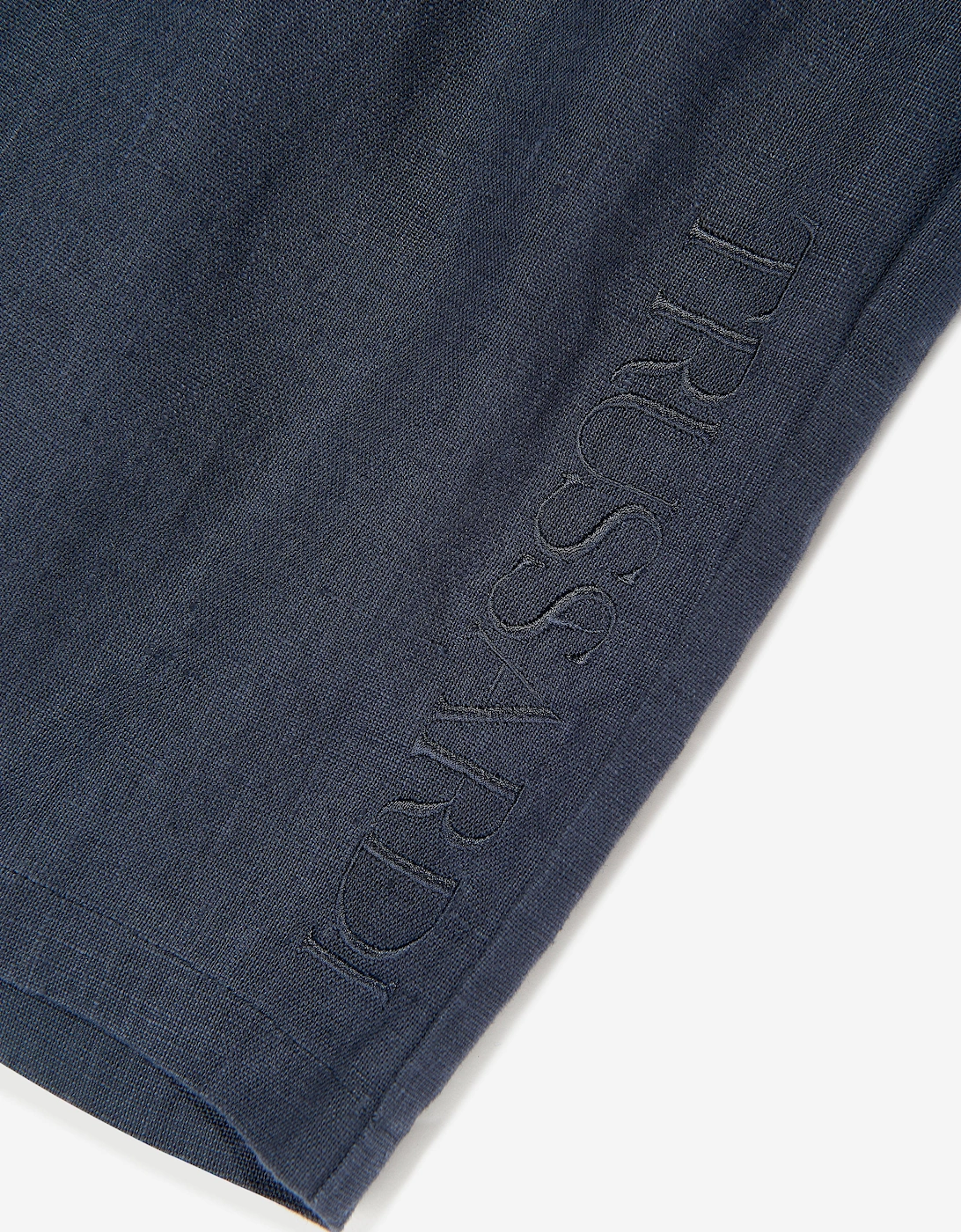 Boys Nauta Linen Bermuda Shorts in Blue