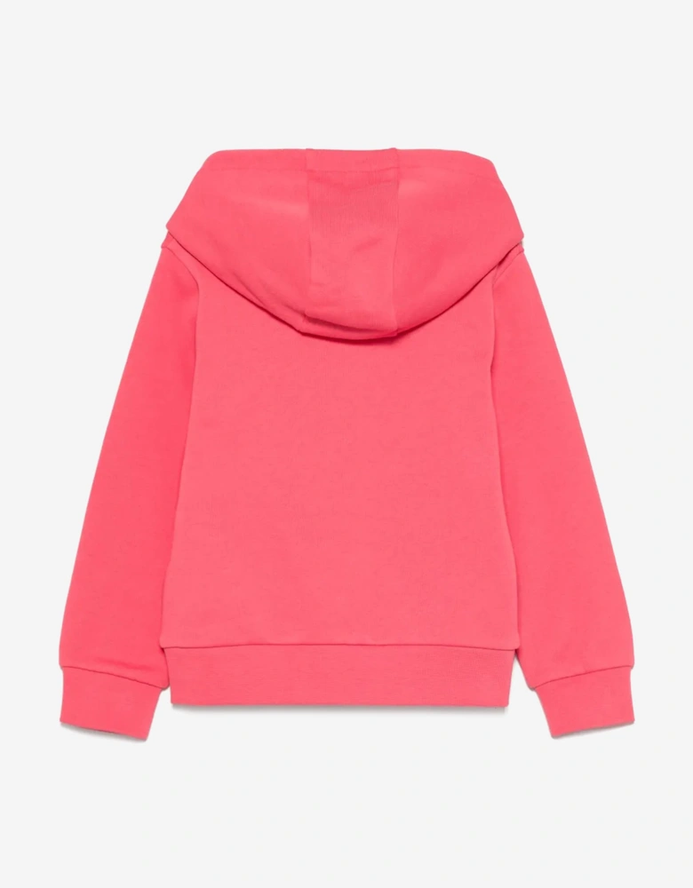 Girls Logo Hoodie in Pink
