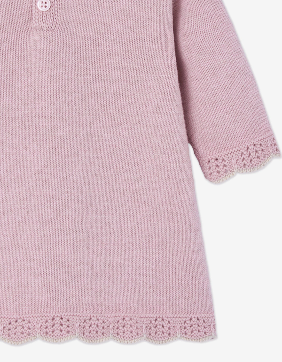 Baby Girls Knitted Dress in Pink
