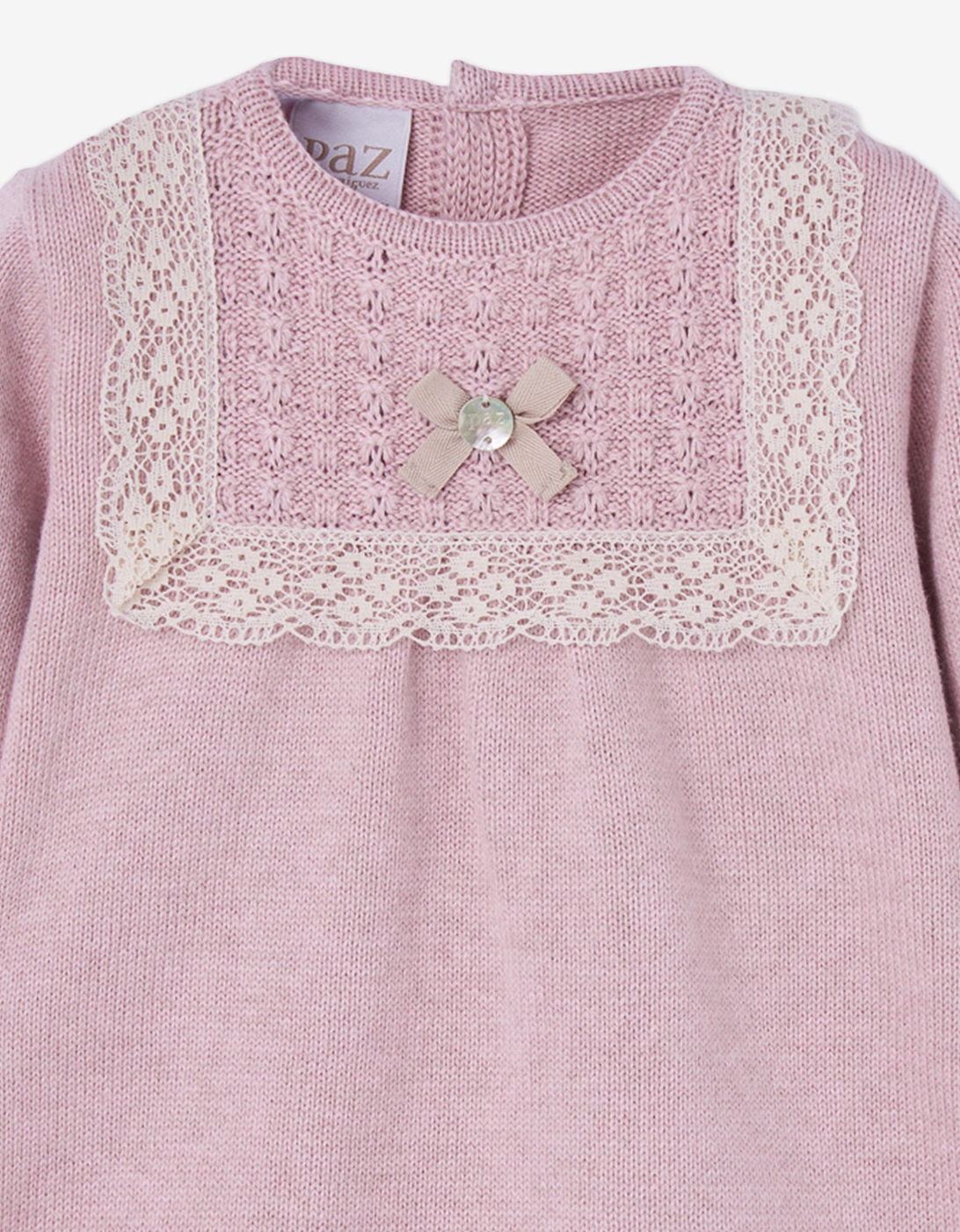 Baby Girls Knitted Dress in Pink