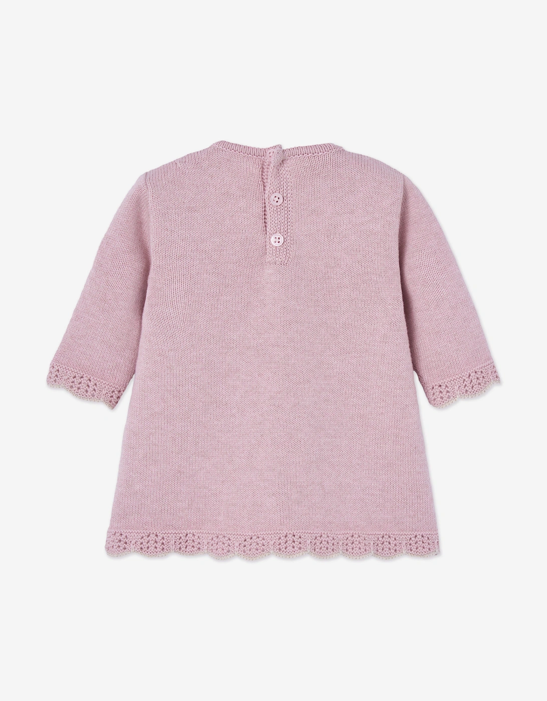 Baby Girls Knitted Dress in Pink