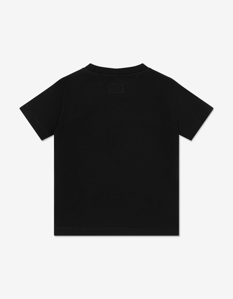 C.P. Company Boys Logo T-Shirt in Black