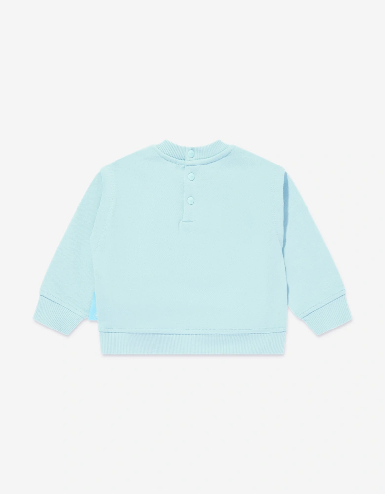 Baby Boys Smurf Sweatshirt in Blue