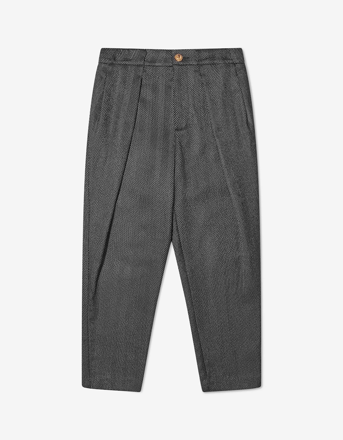Boys Suit Trousers in Black, 5 of 4
